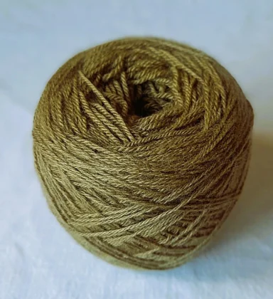 Pont des couleurs- teinture végétale artisanale -laine bbnat mérinos- vert 